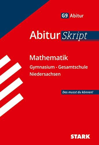 Müller-Sommer, Hartmut STARK AbiturSkript - Mathematik - Niedersachsen (Skripte / Abi - Auf einen Blick!)