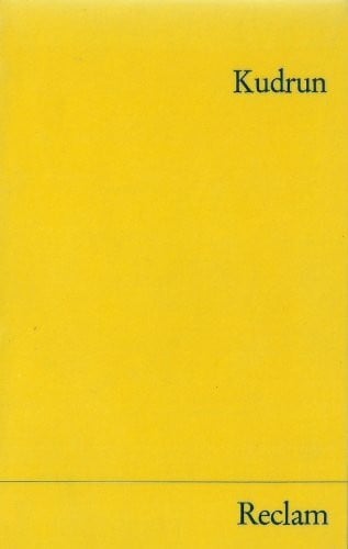 unbekannt Kudrun (Gudrun) (Reclams Universal-Bibliothek)