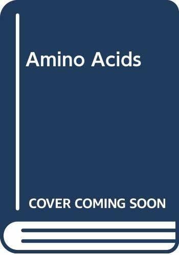Martell, Arthur Amino Acids (Critical Stability Constants)