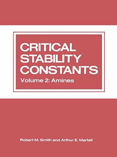 Martell, Arthur E. Critical Stability Constants: Amines