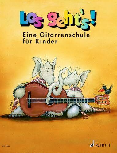Hoyer, Andrea Los geht's!: Eine Gitarrenschule für Kinder. Gitarre. Schülerheft.
