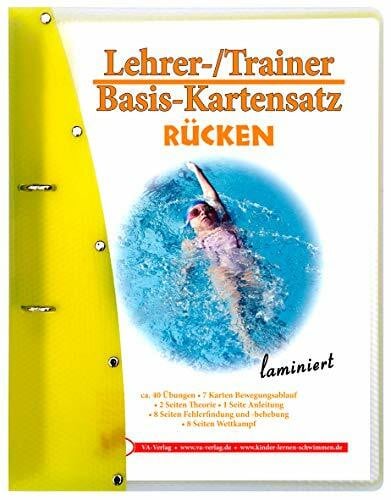 Aretz, Veronika Rücken, A4, laminiert: Arbeitskarten für den Schwimmunterricht (Lehrer-/Trainer-Kartensatz laminiert: Arbeitskarten für den Schwimmunterricht)