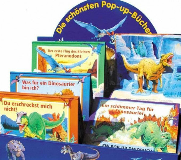 Kattenbeck, Susanne Dinosaurier Pop-up-Bücher: Du erschreckst mich nicht! /Der erste Flug des kleinen Pteranodons /Ein schlimmer Tag für Dinosaurier /Was für ein Dinosaurier bin ich? Display