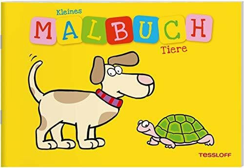 Turnhofer, Kersti Kleines Malbuch Tiere (Malbücher und -blöcke)