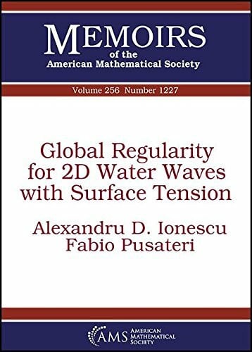 Pusateri, Fabio Global Regularity for 2d Water Waves With Surface Tension (Memoirs of the American Mathematical Society, Band 256)