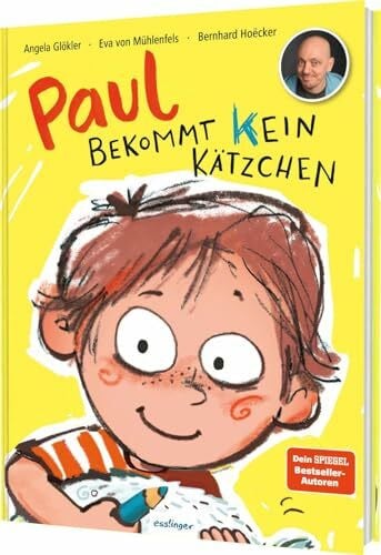 Glökler, Angela Paul bekommt kein Kätzchen: Bilderbuch über Selbstvertrauen von Bernhard Hoëcker bekannt aus „Wer weiß denn sowas?“