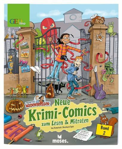 Ina Rometsch Redaktion Wadenbeißer Band 2 | Neue Krimi-Comics zum Lesen und Mitraten | GEOlino: Neue Krimi-Comics zum Lesen & Mitraten