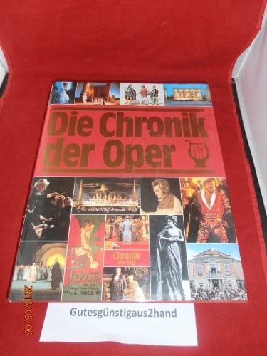 Zöchling, Dieter Die Chronik der Oper