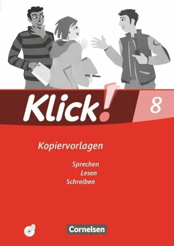 Kleinschnittger, Michael Klick! Deutsch|NULL|Ausgabe 2007|8. Schuljahr|Sprechen, Lesen, Schreiben|NULL|Kopiervorlagen mit CD-ROM|NULL