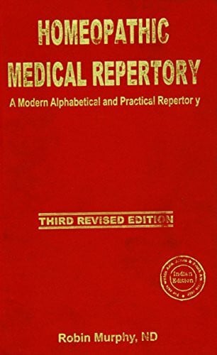 Murphy, Robin Homeopathic Medical Repertory