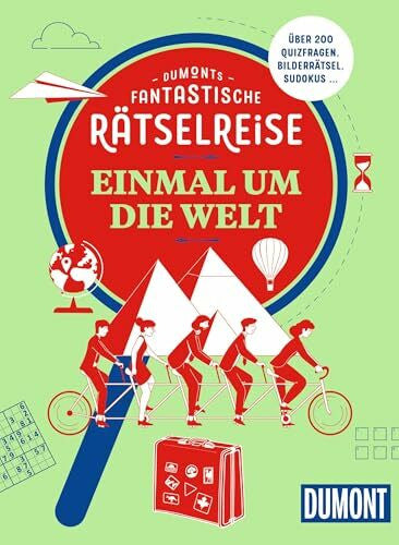 Melville, Corinna DUMONTs Fantastische Rätselreise Einmal um die Welt (DUMONT Geschenkbuch)