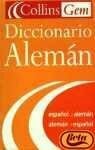 Dicc. Collins Gem Aleman/español