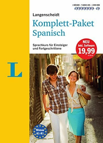 Langenscheidt, Redaktion Langenscheidt Komplett-Paket Spanisch - Sprachkurs mit 2 Büchern, 7 Audio-CDs, 1 DVD-ROM, MP3-Download: Sprachkurs für Einsteiger und Fortgeschrittene