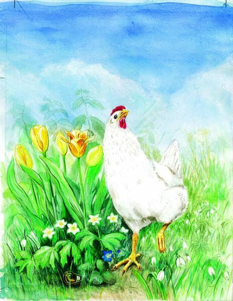 Kleeberg, Ute Wunder mit Huhn