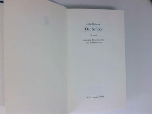 Kundera, Milan Milan Kundera, Der Scherz - Sonderausgabe
