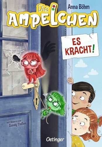 Thißen, Sandy Die Ampelchen 2. Es kracht!: Band 2 der leicht lesbaren Kinderbuchreihe ab 7 Jahren mit frechen kleinen Wesen, die einen Einbruch aufklären