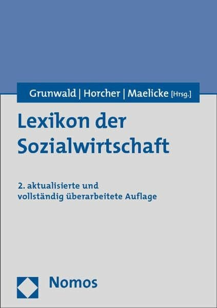 Maelicke, Bernd Lexikon der Sozialwirtschaft