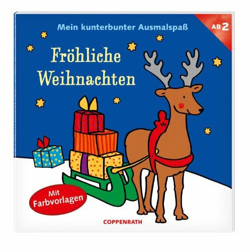 Beurenmeister, Corina Mein kunterbunter Ausmalspaß: Fröhliche Weihnachten: (Verkaufseinheit) (Kreativ- und Sachbücher)