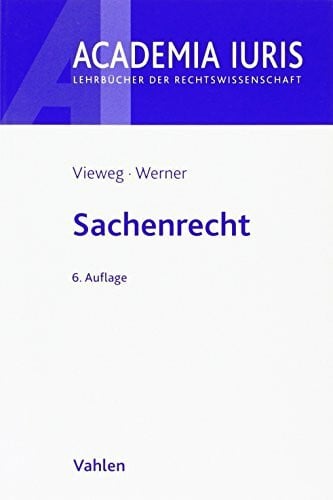 Werner, Almuth Sachenrecht