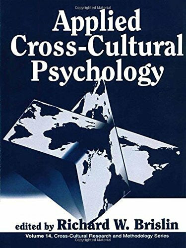 Reyes, Pedro Applied Cross-Cultural Psychology (Cross-Cultural Research and Methodology, Volume 14)