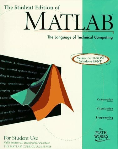 MathWorks, Inc. Student Edition (Matlab Version 5 for Windows ...