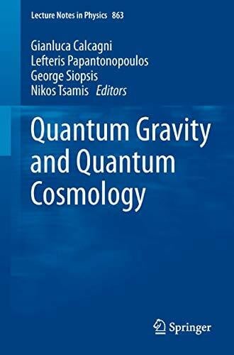 Tsamis, Nikos Quantum Gravity and Quantum Cosmology (Lecture Notes in Physics, Band 863)