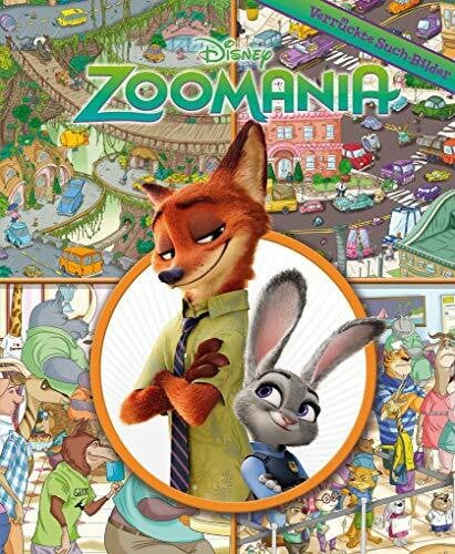 Phoenix International Publications Germany GmbH Zoomania - Verrückte Such-Bilder, Hardcover-Wimmelbuch