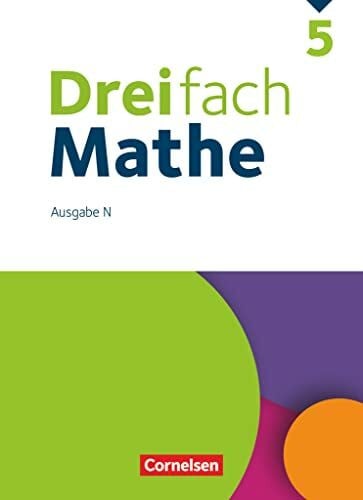 vom Stein, Sabrina Dreifach Mathe - Ausgabe N - 5. Schuljahr: Schulbuch - Mit digitalen Hilfen, Erklärfilmen und Wortvertonungen