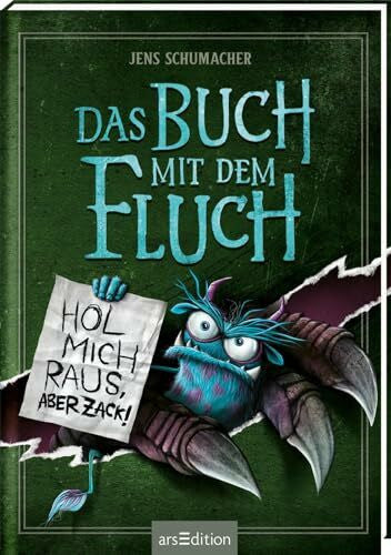 Berger, Thorsten Das Buch mit dem Fluch – Hol mich raus, aber zack! (Das Buch mit dem Fluch 2): Monstermäßig lustiger Lesespaß für Jungen und Mädchen ab 8 Jahre