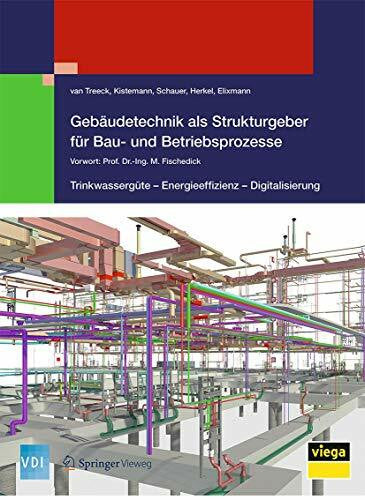 Elixmann, Robert Gebäudetechnik als Strukturgeber für Bau- und Betriebsprozesse: Trinkwassergüte – Energieeffizienz - Digitalisierung (VDI-Buch)