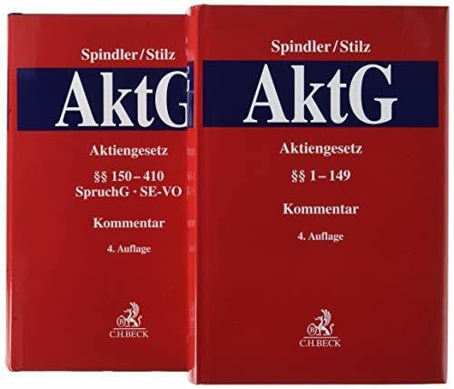 Stilz, Eberhard Kommentar zum Aktiengesetz: Aktiengesetz Gesamtwerk: In 2 Bänden