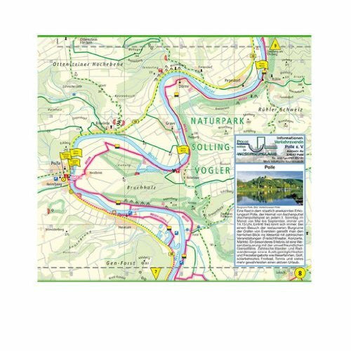 Weser-Radweg, Hann. Münden - Cuxhaven: Leporello Radtourenkarte mit Ausflugszielen, Einkehr- & Freizeittipps, wetterfest, reissfest, abwischbar, ... GPS-genau (Leporello Radtourenkarte / LEP-RK)