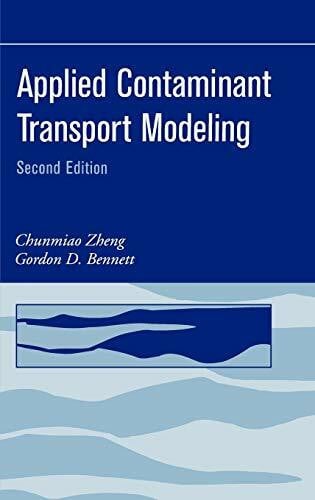 Bennett, Gordon D. Applied Contaminant Transport Modeling