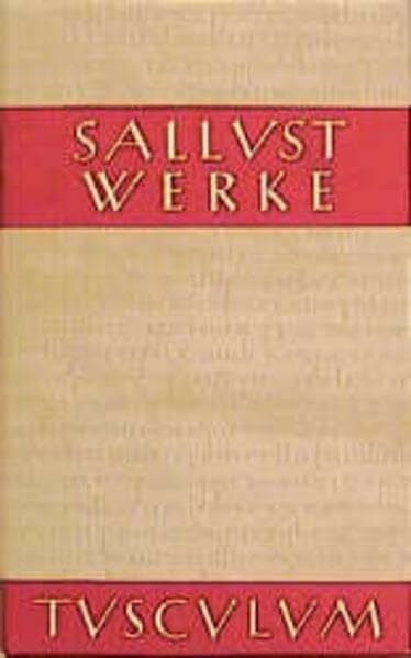 Sallust Werke (Sammlung Tusculum)