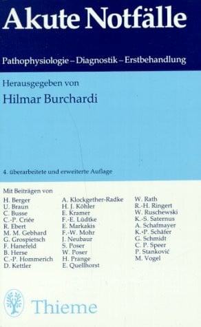 Burchardi, Hilmar Akute Notfälle