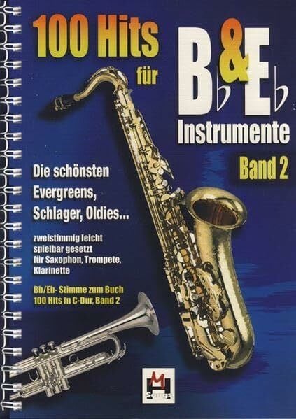 Hildner, Gerhard 100 Hits für Bb/Eb-Instrumente Band 2