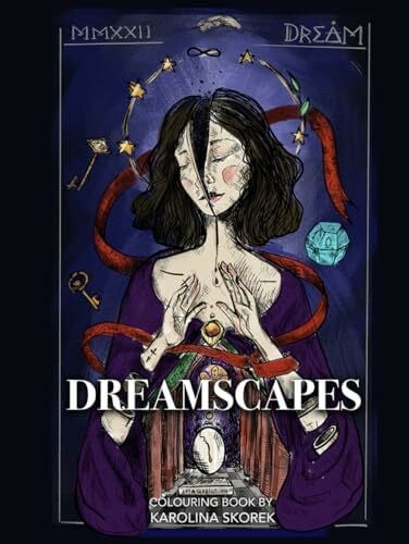 Skorek, Karolina Dreamscapes: Colouring book by Karolina Skorek