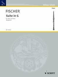 Fischer, Johann Suite in G major: oboe and piano.