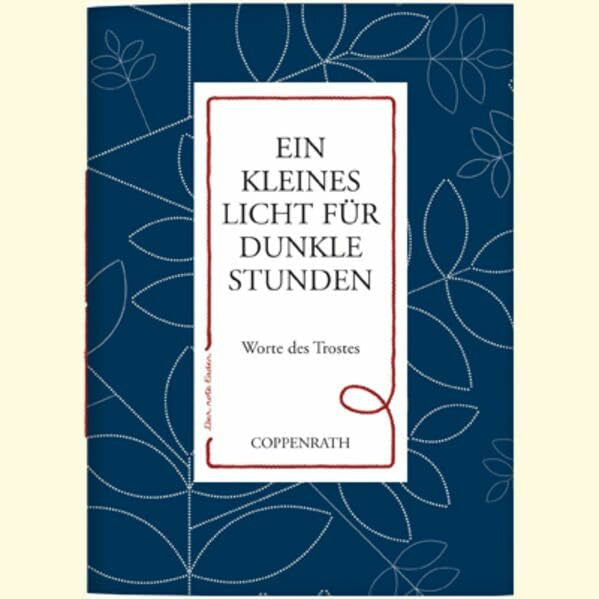Hagemann, Inga Der rote Faden: Ein kleines Licht für dunkle Stunden: Worte des Trostes (Verkaufseinheit) (Geschenkbücher für Erwachsene)
