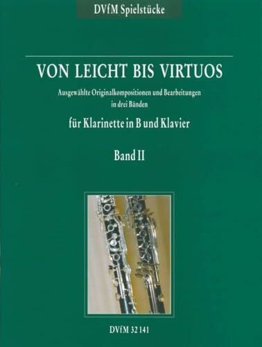 Ewald Koch (Hrsg.) Von leicht bis virtuos Begleitheft zu 'Neue Schule für Klarinette' Band 2 (DV 32141)