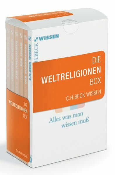Schmidt-Glintzer, Helwig Die Weltreligionen Box: Enthält: 2070 Nowak, Das Christentum; 2367 Schmidt-Glintzer, Der Buddhismus; 2158 v. Stietencron, Der Hinduismus; 2145 Halm, Der Islam; 2003 Stemberger, Jüdische Religion