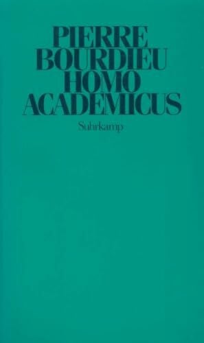 Bourdieu, Pierre Homo academicus