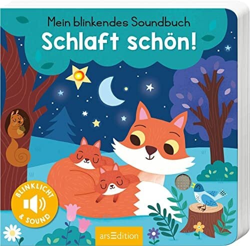 Dudziuk, Kasia Mein blinkendes Soundbuch – Schlaft schön!: Sound mit 1 LED | Die innovative Soundreihe für die Allerkleinsten ab 12 Monaten