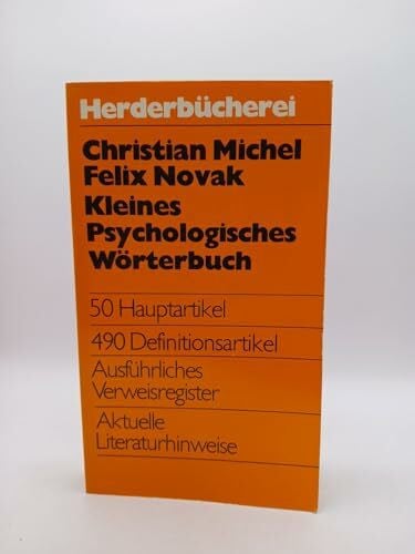 Michel, Christian Kleines Psychologisches Wörterbuch (6257 038).