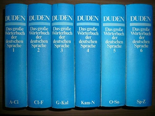 Drosdowski, Günther Duden Das große Wörterbuch der deutschen Sprache, Band 5: O-So