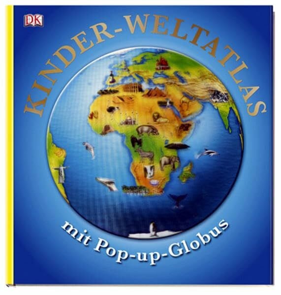 Dorling Kindersley Kinder-Weltatlas mit Pop-up-Globus