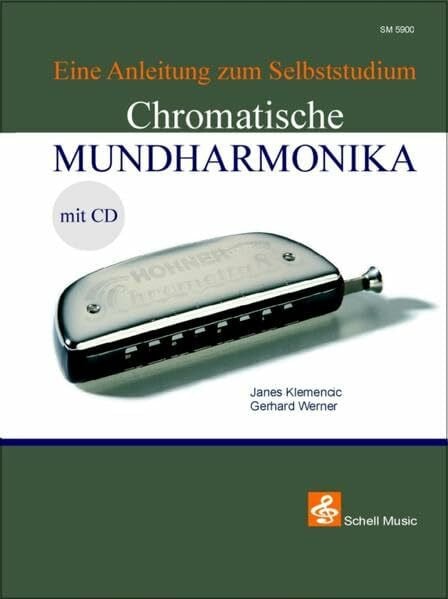 Werner, Gerhard Die Chromatische Mundharmonika: Eine Anleitung zum Selbststudium (+CD/ free online audio)