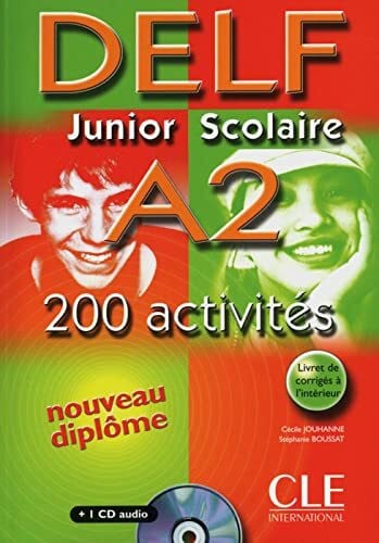 Boussat, Stephanie DELF Junior Scolaire A2: Buch + Corrigés + CD audio