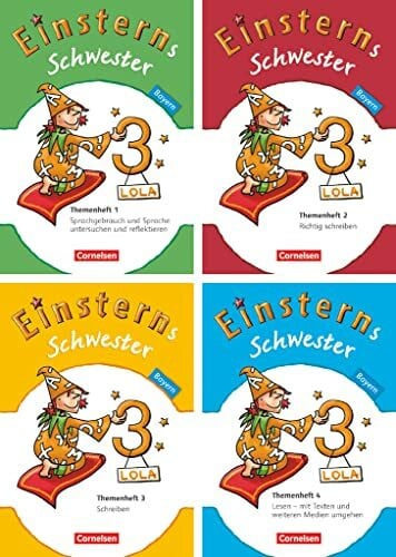 Samajdar, Iris Einsterns Schwester - Sprache und Lesen - Bayern: 3. Jahrgangsstufe - 4 Themenhefte im Paket