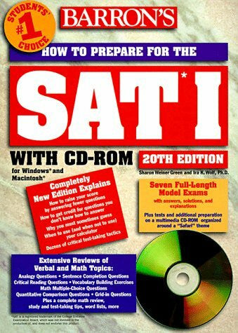 Green, Sharon Barron's SAT 1: How to Prepare for the Sat 1